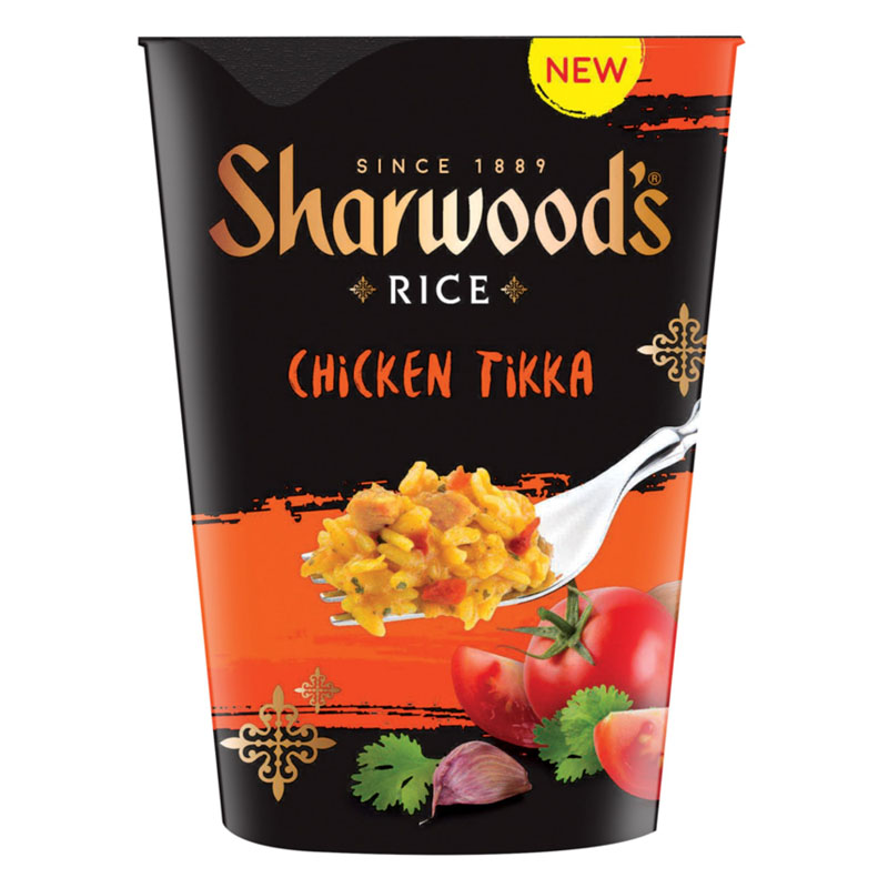 Sharwood´s Рис быстрого приготовления с курицей Тикка, 70гр.