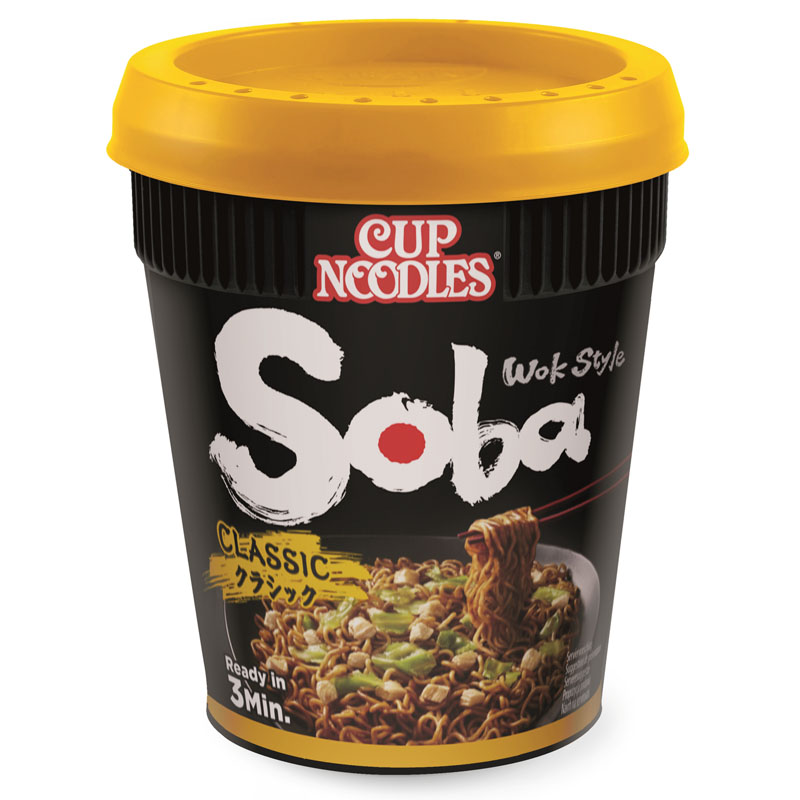 Nissin Soba Cup Classic лапша быстрого приготовления 90гр.