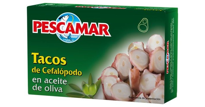 Pescamar Щупальца в оливковом масле 111г