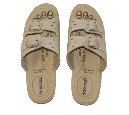 Naisten terveyssandaalit beige 40